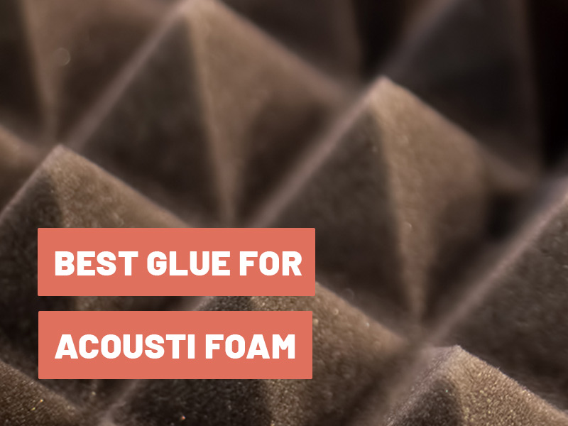 Image close-up of acoustic foam