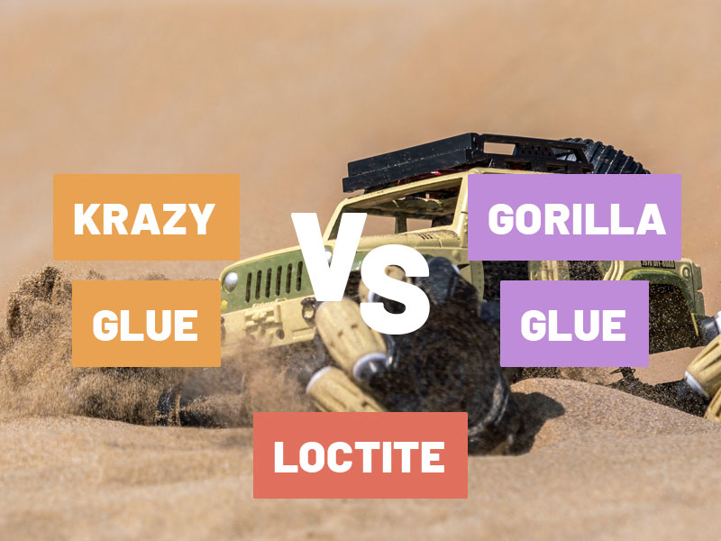 Loctite vs Gorilla Glue vs Krazy Glue