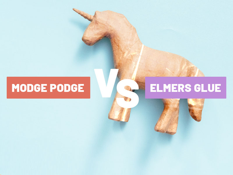 Mod Podge vs. Elmers Glue