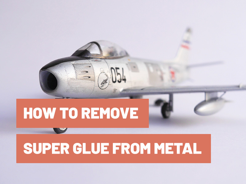 How To Remove Super Glue From Metal?