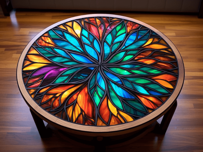 Creating Magic: The Art of Attaching Stained Glass to Wood